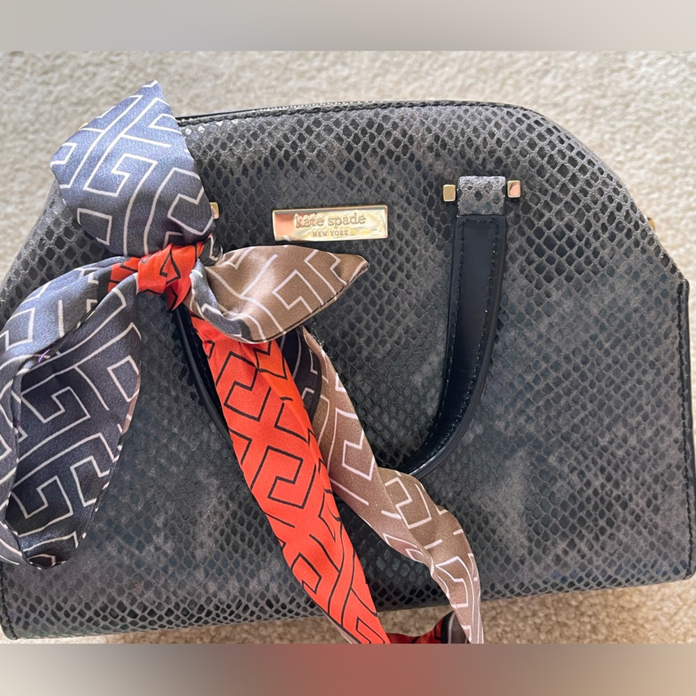 Kate Spade Gray Satchel